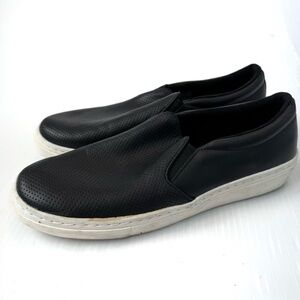 Skechers Goldie Plain Jane Black Slip-On Women's Sneakers size 9.5